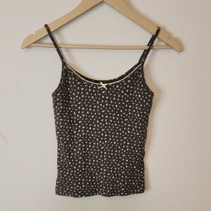 BRANDY MELVILLE Floral Camisole Top, side S